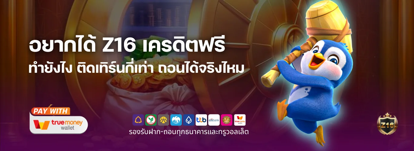 Z16 เครดิตฟรี